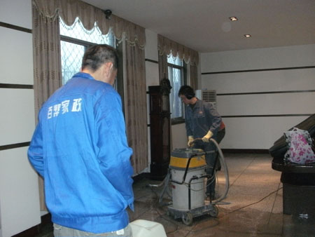 保潔服務現(xiàn)場